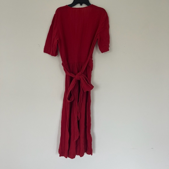 Des‎ Petites Hauts Yolanda V-Neck Midi Dress - Picture 7 of 8